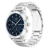 CALVIN KLEIN 25200208 Silver Dial Blue Multifunction Stainless Steel